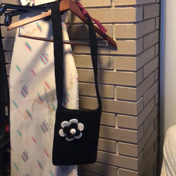Handbags - Super cute felt 100% wool purse.